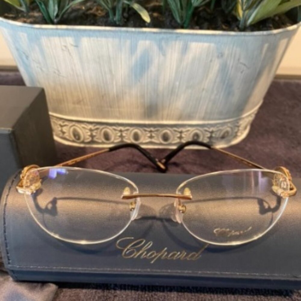 Authentic, Brand New Chopard 23K Gold Plated Frames